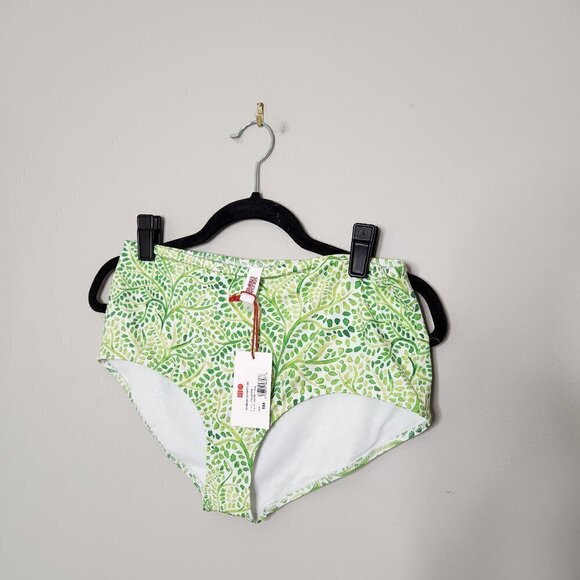 MADEWELL x Solid & Striped® Kimmy Bikini Bottom in Painted Floral - Picture 4 of 7